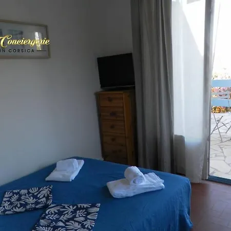 דירה Studio N°3 Vue Mer & Piscine 5min Plage De La Testa *